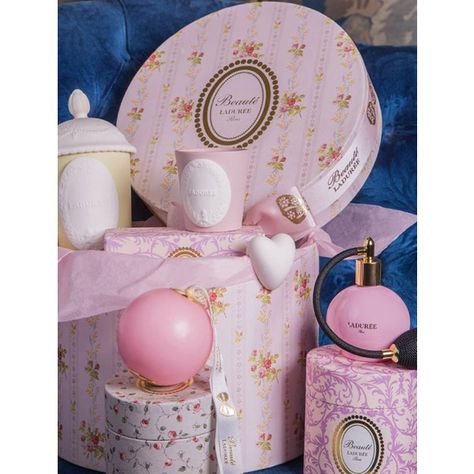 Laduree Paris, Raindrops And Roses, Chic Makeup, Pink Bathroom, Pretty Box, Kiss Makeup, Everything Pink, Beauty Collection, Diy Bath Products