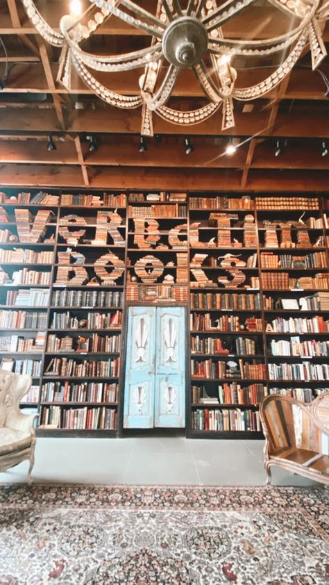 Unique Bookstore, Quaint Bookstores, Antique Book Store Aesthetic, Coolest Bookstores In The World, Antiquarian Bookshop, Verbatim Books San Diego, Literary Travel, Bookstore Cafe, Library Aesthetic