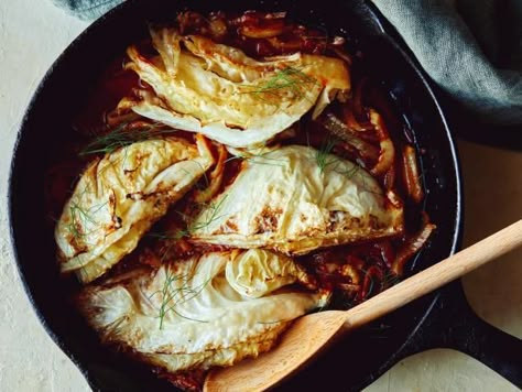 Melted Cabbage Recipe, Melting Cabbage Recipe, Melting Cabbage, Best Cabbage Recipe, Cook Cabbage, Raw Cabbage, Parmesan Rind, Cabbage Recipe, One Skillet Meals