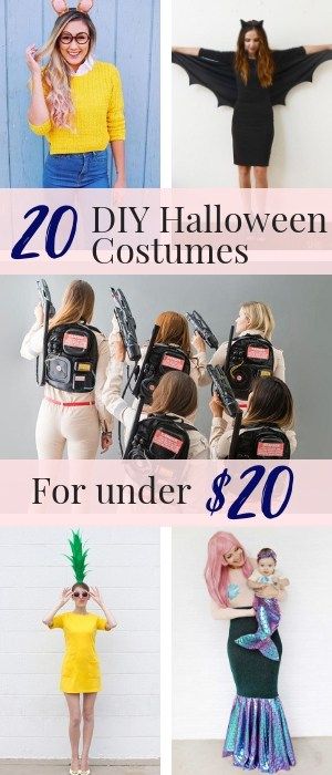 20 Easy DIY Halloween costumes for women for less than twenty dollars. These cheap and simple costumes are not scary and so simple to put together! #DIYHalloween #Halloweencostume #DIYCostume #FrugalHalloween #DIY Simple Costumes, Easy Diy Halloween Costumes, Costumes For Work, Meme Costume, Diy Halloween Costumes For Women, Diy Kostüm, Hallowen Costume, Diy Halloween Costumes Easy, Diy Halloween Costume