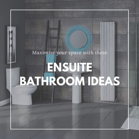 These ensuite bathroom ideas will maximise space and add a luxury feel to your home Small Ensuite Bathroom Ideas, Ensuite Bathroom Ideas, Small Ensuite Bathroom, Ensuite Bathroom Designs, Small Ensuite, Small Master Bath, Fixer Upper Bathroom, Custom Bathroom Cabinets, Half Bathroom Remodel