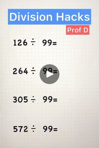 How to divide in seconds?🤔 | How to divide in seconds?🤔
Mathematics Video Tutorial you must know!
#profd
#mathematics
#math | By Prof DFacebook How To Divide, Math Tips, Teaching Math Strategies, Math Strategies, Math Problems, Math Tricks, Math Class, Teaching Math, Ticks