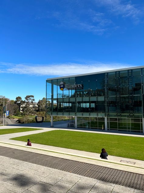 School grass Fields uni vibes Adelaide Australia Adelaide Aesthetic, Flinders University, Uni Vibes, Grass Fields, Medical School Life, Vision Board Pics, Adelaide Australia, Vision Board Photos, Grass Field