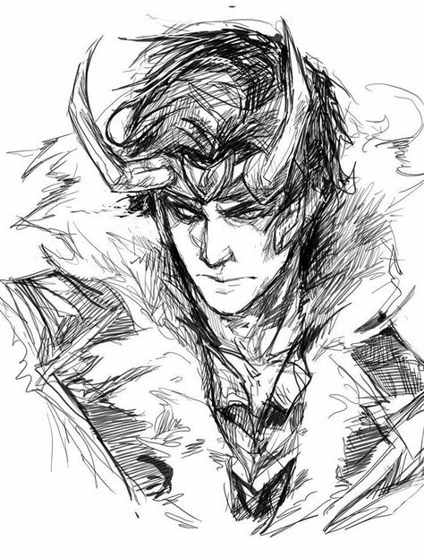 Loki Sketch, Your Worth It, Loki Drawing, Loki God Of Mischief, Loki Art, Loki Fanart, Angry Face, Marvel Fan Art, Loki Marvel