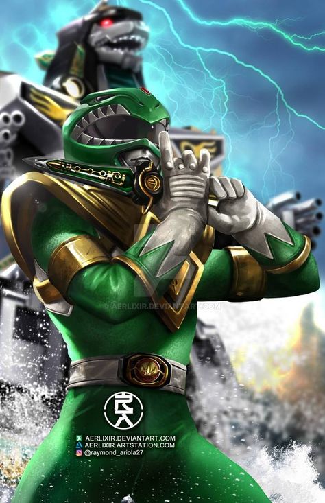 Browse Newest | DeviantArt Lord Drakkon, Green Power Ranger, Tommy Oliver, Power Rangers Fan Art, Power Rangers Art, Go Go Power Rangers, Superman Comic, Green Ranger, Green Power