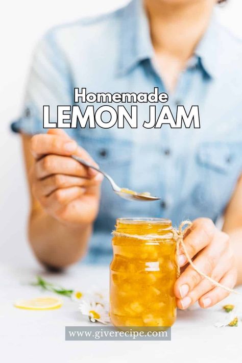 Zesty, sweet, and oh-so-spreadable! Whip up your own homemade lemon jam with this simple recipe. Perfect for brightening up breakfast or adding a tangy twist to desserts. Lemon Jam Recipe, Lemon Jam, Holiday Treats Recipes, Best Granola, Jam Recipes Homemade, Turkish Desserts, Healthy Breakfast Recipes Easy, Lemon Sugar, Jam Recipe