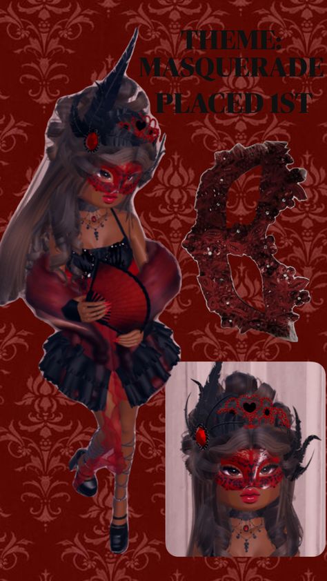 #dti #dresstoimpress #outfit #masquerade #ball #red #roblox Masquerade Ball Outfits, Masquerade Ball Dresses, Masquerade Outfit, Masquerade Ball, Ball Dresses, Dress To Impress, Red