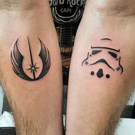 Jedi Order Tattoo, Tatoos Couple, Jedi Tattoo, Logan Tattoo, Stormtrooper Tattoo, Order Tattoo, Writing Tattoo, Tattoo Star, Star Wars Cartoon