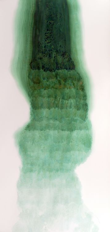 berndwuersching: Liz Ward Glacial Ghost II, 2010 Watercolor on paper Sketching Tips, Dorm Art, Design Seeds, Going Green, Paper Artwork, Sumi E, Watercolor Texture, Color Stories, Childrens Art