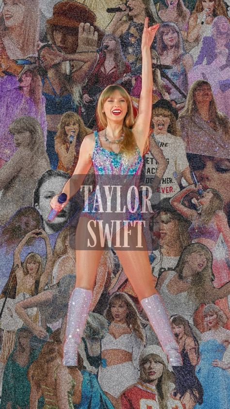 Taylor Swift collage Wallpaper!! #taylorsverison #taylorswiftaesthetic #erastour #cute #wallpaper Taylor Swift Collage Pictures, Taylor Swift Album Covers Collage, Taylor Swift Halloween Wallpaper, Taylor Swift Themed Wallpaper, Taylor Swift Aesthetic Collage, Taylor Swift Collage Wallpaper, Taylor Swift Collage, Taylor Swift Photoshoot, Swift Party