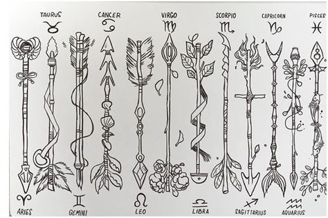 Zodiac arrows Libra Sign Tattoos, Tattoo Arrow, Gabriel Picolo, Libra Tattoo, Arte Doodle, Kunst Tattoos, Libra Sign, Zodiac Tattoos, Geniale Tattoos