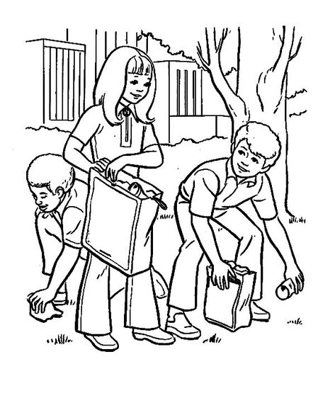 Helping Others Coloring Pages Family Cleaning Together Drawing, Helping Others Drawing, Kindness Coloring Pages, Hands Sketch, Park Drawing, Planet Coloring Pages, Earth Day Coloring Pages, Family Coloring Pages, Family Bible