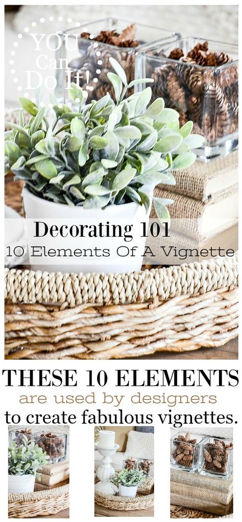 Summer Mantel, Vignette Styling, Decorating 101, Decor Guide, Center Pieces, Country House Decor, Flower Bed, Decor Accessories, Home Decor Tips