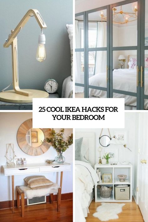 cool ikea hacks for your bedroom cover Narrow Bedroom Ideas, Ikea Inspirations, Bedroom Ideas Ikea, Ikea Hopen, Ikea Hemnes Hack, Ikea Hack Bedroom, Ikea Bed Hack, Narrow Bedroom, Ikea Rast Hack