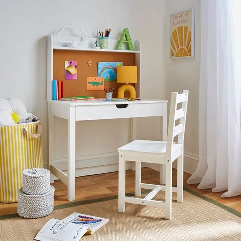 Storage For Books, Inspiring Artwork, Kids Desk, Desk And Chair, Study Sessions, Kids' Desk, Chair White, Desk And Chair Set, Art Desk