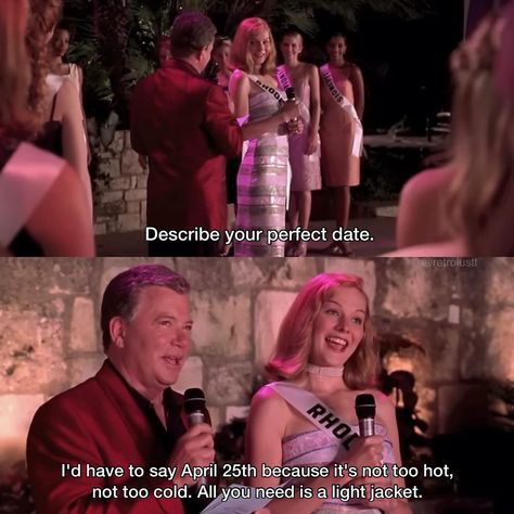 Happy April 25th 💗 • Miss Congeniality 2000 ‧ Comedy/Action ‧ 1h 49m • #misscongeniality #sandrabullock #movie #movies #quote #quotes #moviequote #moviequotes #2000s #00s Miss Congeniality Movie, Miss Congeniality, Happy April, Senior Quotes, Movie Quote, Chick Flicks, Wise Women, Perfect Date, Sandra Bullock