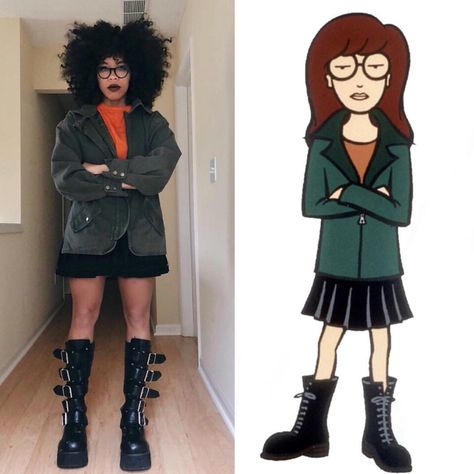 25 Costume Ideas For Girls With Glasses Costumes With Glasses, Halloween Costumes Glasses, Cartoon Halloween Costumes, Meme Costume, 90s Halloween Costumes, Creepy Halloween Costumes, Plus Size Halloween Costume, Diy Halloween Costumes For Women, Diy Kostüm