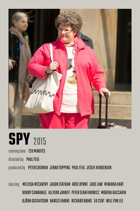 Spy Movie Poster Spy Movie Poster, Best Spy Movies, Peter Serafinowicz, Album Prints, Spy Movie, Miranda Hart, Bobby Cannavale, Movie Journal, Apartment Stuff