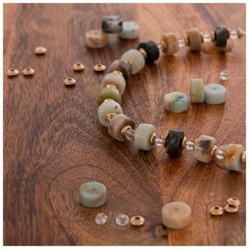 #bracelets #bead #beadedbracelets #DIY #handmade #jewelry #gemstones Bead Jewellery Supplies, Beads Bracelet Design, Bracelets Diy, Jewelry Techniques, Semi Precious Beads, Gemstone Beaded Bracelets, Beaded Bracelets Diy, Trendy Earrings, Gray Light