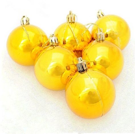 Yellow Christmas, Christmas Decorations Cheap, Pallet Christmas, Gold Christmas Decorations, Old Fashioned Christmas, Sunny Yellow, Ball Lights, Christmas Ball, Holiday Colors