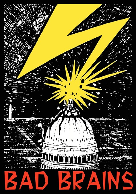 Bad Brains Band, Bad Brains Shirt, Punk Music Poster, Punk Cover Art, Punk Band Posters, Bad Brains Poster, Bad Brains Logo, Punk Bands Posters, Punk Rock Posters