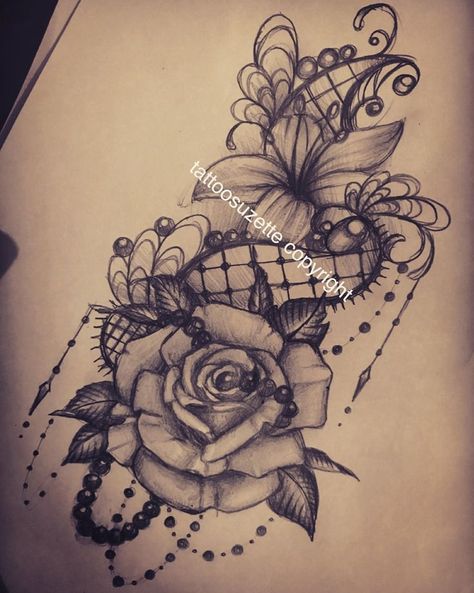 Lace Flower Tattoos, Wildflowers Tattoo, Lace Tattoo Design, Lace Tattoo, Flowers Tattoo, Best Sleeve Tattoos, Pattern Tattoo, Flower Tattoo Designs, Fake Tattoos