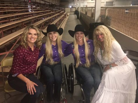 When Amberley Snyder, a wheelchair-using rodeo rider, was approached about having a movie made about her, she didn’t immediately say yes. “I originally didn’t want to do it,” she shared. “My family had been through enough.” But with her parent’s encouragement, Walk. Amberley Snyder, Rodeo Wife, Cheyenne Frontier Days Rodeo, Walk Ride Rodeo, Barrel Racing Tack Rodeo, Barrel Racing Quotes, Walk Ride Rodeo Movie, Rodeo Movies, Rodeo Rider