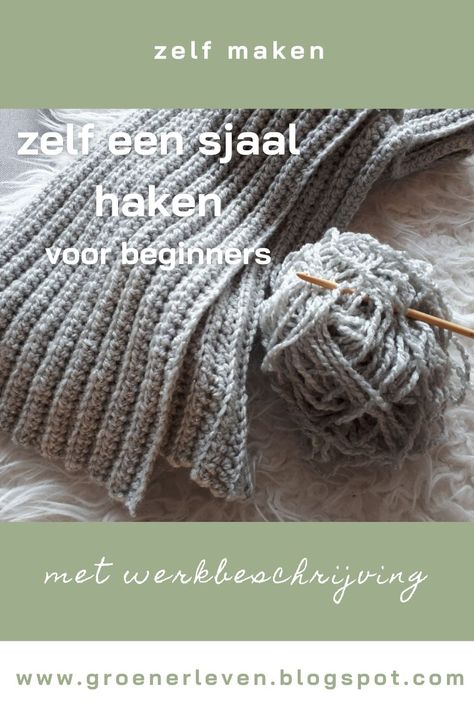 Beginner Haken, Diy Wool, Crochet Mittens, Crochet For Kids, Diy Crochet, Handmade Crochet, Knitted Scarf, Knit Crochet, Shawl