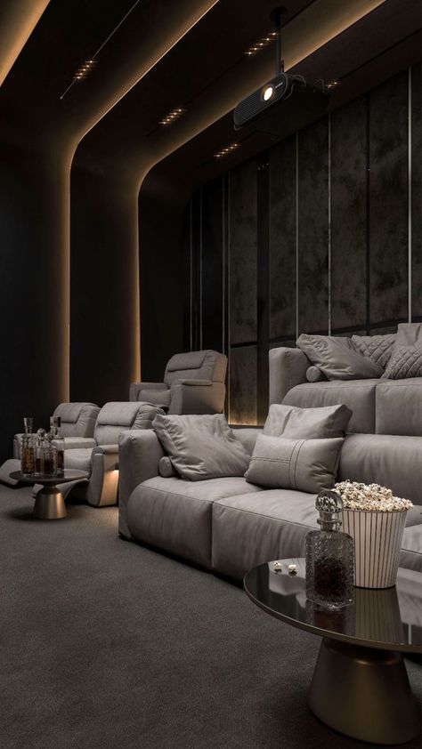 Tv Living Room Ideas, Cinema Room Design, Home Theatre Design, Space Video, Home Theater Room Design, Theater Room Design, Home Theater Room, Home Cinema Room, Theater Rooms