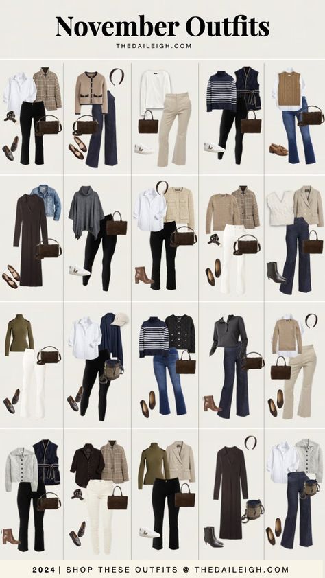 Woman’s Capsule Wardrobe, November Outfit Ideas Casual, 2024 Fall And Winter Fashion, Stitch Fix Winter 2024, Fall 2024 Style Women, Winter Work Outfits For Women Over 40 Capsule Wardrobe, Weekend Capsule Wardrobe Fall, Fall Outfits Women 40's, Monday Office Outfits Women