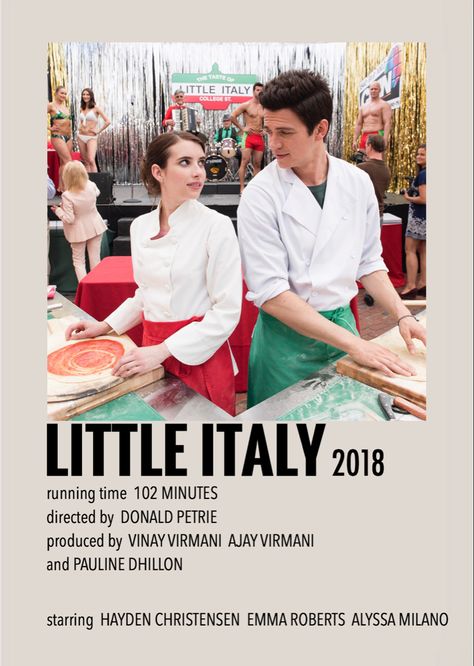 The Best Offer Movie, Little Italy Movie, Italy Movies, Movie Outfit Ideas, Romcom Movies, Movies To Watch Teenagers, Play 4, Iconic Movie Posters, Movie To Watch List