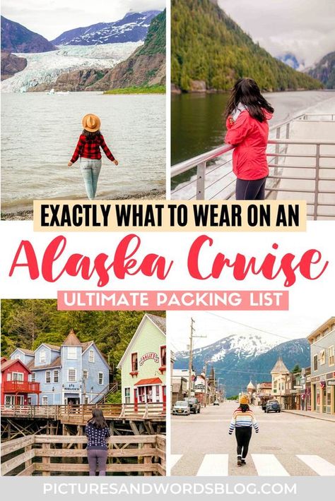 Going on an Alaskan cruise? Here's the ultimate Alaska cruise packing list! With plenty of advice on exactly what to pack, lots of Alaskan cruise outfits, tips, and much more. Don't plan your Alaska travel without reading this! Best Boots For Alaskan Cruise, What I Wore On Alaskan Cruise, Plus Size Alaskan Cruise Outfits, Alaskan Cruise Packing List May, Packing List Alaska Cruise, What To Bring On An Alaskan Cruise, Alaskan Cruise With Kids, What To Pack For Alaska Cruise In June, Alaskan Cruise Dinner Outfits For Women