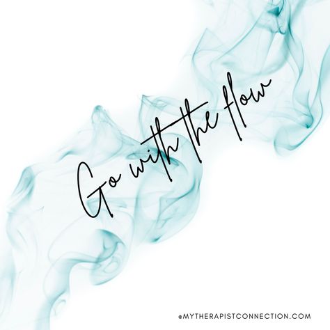 Going with the flow means accepting things for what they are instead of trying to control them. Going With The Flow Quotes, Flow Quotes, Going With The Flow, Go With The Flow, Lyon, Just Go, Tattoo Quotes, Self Love, Affirmations