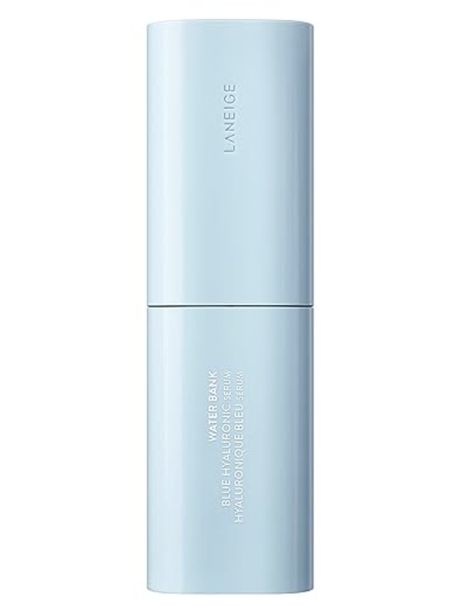 LANEIGE Water Bank Blue Hyaluronic Serum: Hydrate and Visibly Soothe, 1.6 fl. oz.⛲🐟🪡 Laneige Water Bank Blue Hyaluronic, Laneige Water Bank, Hyaluronic Serum, Cosmetic Packaging, Packaging Design, Beauty And Personal Care, Serum, Light Blue, Lips