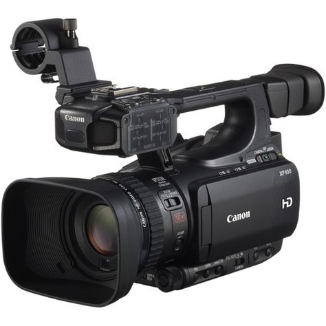 Deal: Canon XF100 HD Professional Camcorder  $1299 (reg. $1999)  CanonXF100 HD at a glance: 1/3 CMOS Sensor 50Mbps MPEG-2 Recording 4:2:2 Color Sampling 60p/60i 30p 24p MXF File Format Dual CF Card Slots 10x HD Zoom Lens Multiple Bit Rates & Resolutions Dual XLR Inputs HDMI Component Composite Outputs Dangerous Photography, Busy Photography, Nikon Cameras, Hd Camcorder, Underwater Camera, Digital Video Camera, Kids Camera, Camera Digital, Dslr Photography