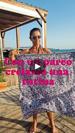 2.5K reactions · 379 shares | Se sei in vacanza porta sempre con te un pareo . Guarda come è semplice trasformarlo in una tutina. E se ti è stato utile il video lascia un commento 

#bbabbigliamento🦋 #ideas #womens #goodvibes #summer 

Per info
Contattateci 
389 5716302 😉 | BB Abbigliamento🦋 | Giulio Cercato · Italian Tarantella Remix How To Tie A Pareo, Summer Tie-side Bottom Sarong For Poolside, Chic Tie-side Sarong For Beach Cover-up, Tie-side Sarong For Beach In Spring, Tropical Tie-side Sarong For Beach Cover-up, Afrocentric Hairstyles, Fashion Tricks, Scarf Tying, Fashion Tips