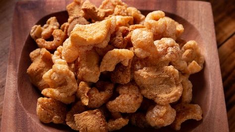 Add A Salty Crunch To Your Cornbread With Pork Rinds — Tasting Table Homemade Pork Rinds, Pork Rind Recipes, Air Flyer, Cuban Bread, Cuban Dishes, Cuban Cuisine, Plantains Fried, Cuban Recipes, Corn Bread Recipe