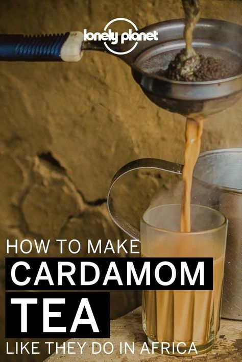 Cardamon Tea Recipe, Authentic Chai Tea Recipe Indian, Aveda Tea Recipe, African Beverages, Cardamon Tea, Cardamom Tea Recipe, Vata Recipes, Parkinson Diet, Vegan Drinks Healthy