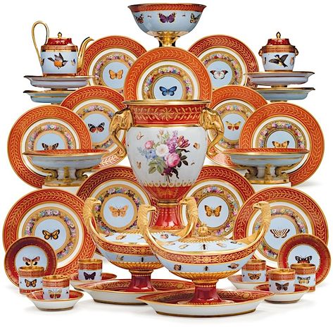 Sevres Marly Rouge David Rockefeller, Sevres Porcelain, Fine Dinnerware, Paris Porcelain, 1 Billion, Iron Red, And Peggy, European Furniture, Antique Market