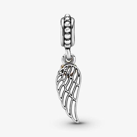 Pandora Angel, Ali D'angelo, Angel Wings Heart, Charms Pandora, Pandora Bracelet Charms, Pandora Style, Pandora Charm, Pandora Bracelets, Dangle Charms