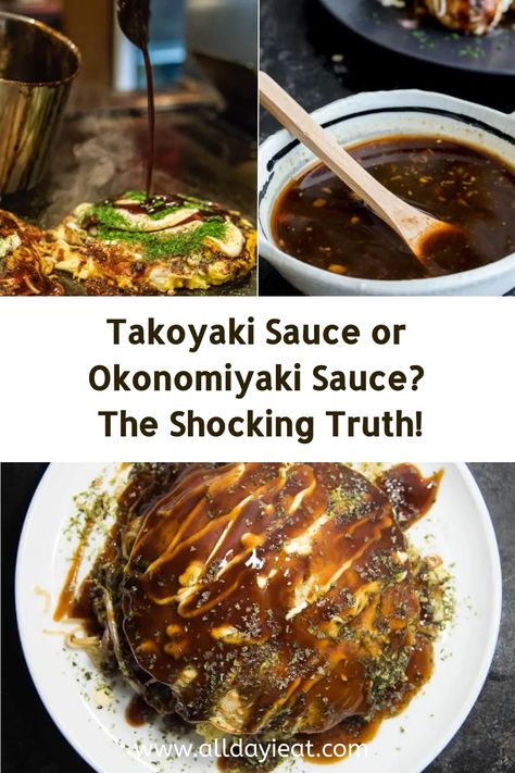 Takoyaki Sauce Recipe, Takoyaki Sauce, Tempura Dipping Sauce, Okonomiyaki Sauce, Rice Dishes Recipes, Japanese Sauce, Sesame Tofu, Tomato Curry, Savory Pancakes