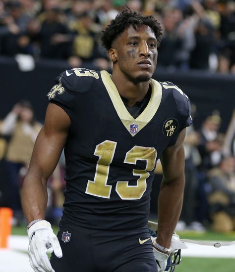 Michael Thomas Saints, College Football Uniforms, White Forces, Michael Thomas, Saints Football, Who Dat, Football Uniforms, Sports Stars, A Football