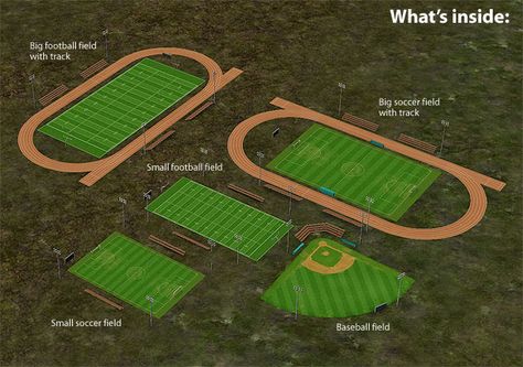 Mod The Sims - Athletic Fields Set Sims 2 Neighborhood, Sims 4 School, Sims 2 House, Kingdom Hearts Games, Athletics Track, Bright Color Schemes, Sims 2 Mods, Best Funny Photos, The Sims 2 Cc