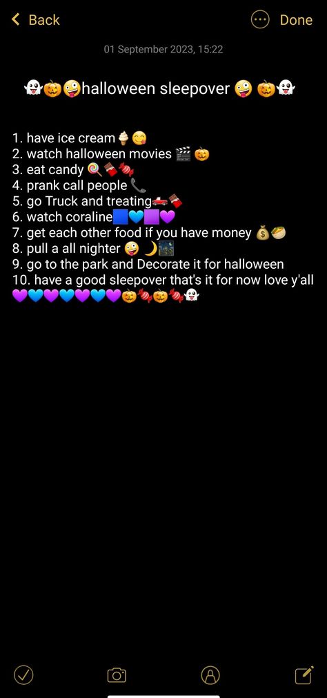 Things To Do For A Halloween Sleepover, Stuff To Do At A Halloween Sleepover, Halloween Ideas Sleepover, Halloween Ideas Things To Do, Things To Do At A Sleepover Halloween, Fall Activities Sleepover, Cute Halloween Sleepover Ideas, Fun Halloween Sleepover Ideas, Things To Do At Halloween Sleepover