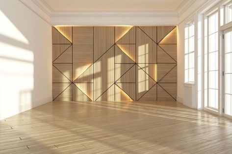 Wood Accent Wall Ideas, Wood Accent Walls, White French Doors, Wood Floor Pattern, Tile Carpet, Types Of Wood Flooring, Old Wood Floors, Wood Floor Design, Painted Wood Floors