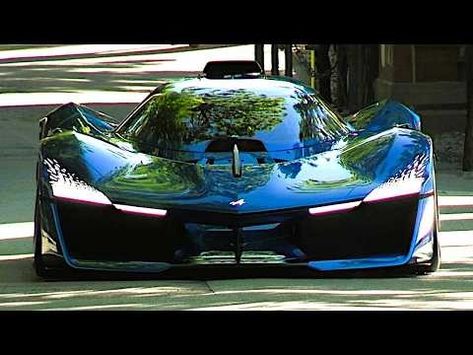 Spectacular Hydrogen Spaceship on the Road: NEW ALPINE ALPENGLOW HY4 Concept @ Villa d'Este 2024 - YouTube Alpine Alpenglow, Concept Villa, Hydrogen Car, On The Road, Spaceship, The Road, First Time, The First, Villa