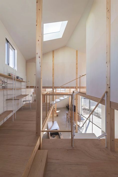 Tato Architects, Architect Inspiration, Urban Regeneration, Wooden Interior, Graduation Design, Japanese Architect, Two Story Homes, Architect House, Stilts