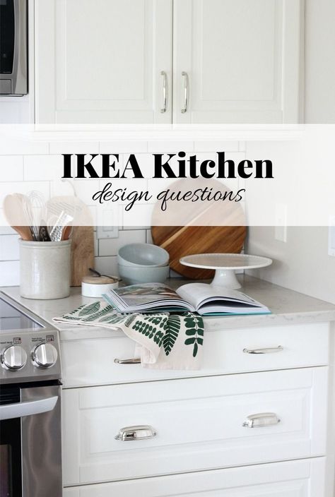 Building a new IKEA kitchen? I’m answering the top questions I get asked over and over again about our white kitchen design. Cabinets, countertops, backsplash and more. Get the details! IKEA Kitchen Design - White IKEA Kitchen Ideas - How to Build an IKEA Kitchen White Ikea Kitchen, White Kitchen Renovation, Top Questions, Ikea Kitchen Design, Classic White Kitchen, Ikea Kitchen Cabinets, Industrial Style Kitchen, Farmhouse Kitchens, Pantry Ideas