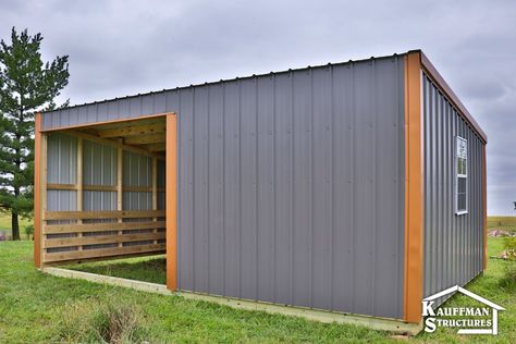 Horse Run In Shelter, Miniature Horse Barn, Dream Barn Stables, Donkey Farm, Horse Shed, Big Sheds, Horse Nutrition, Livestock Shelter, Horse Ownership