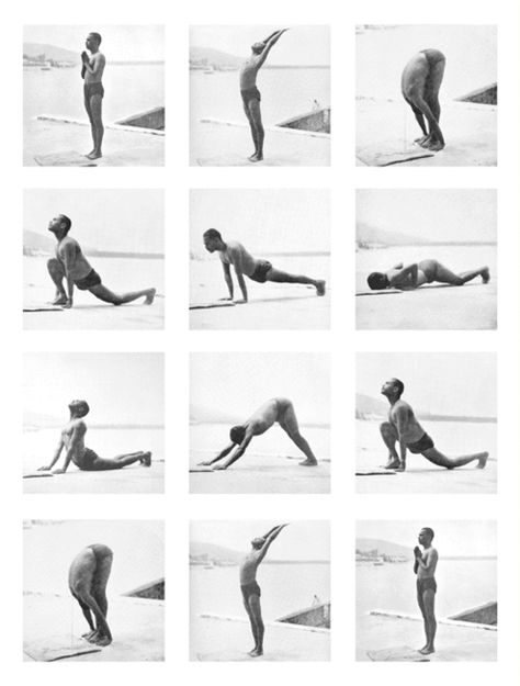 I used to do 10 sets of these every morning.......high time i got back to it! Sun salutation (Surya Namaskar) Yoga Sun Salutation, Sivananda Yoga, Surya Namaskar, Yoga Inspo, Yoga Kurse, Yoga Iyengar, Iyengar Yoga, Sun Salutation, Rishikesh